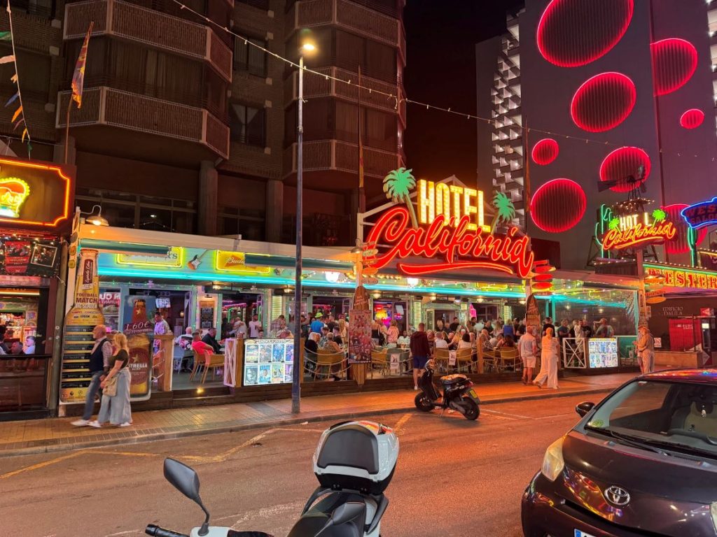 Benidorm after dark