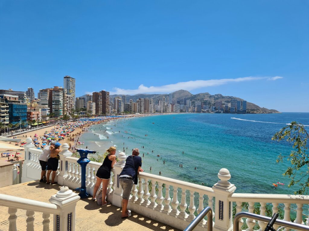 benidorm long-term visitors