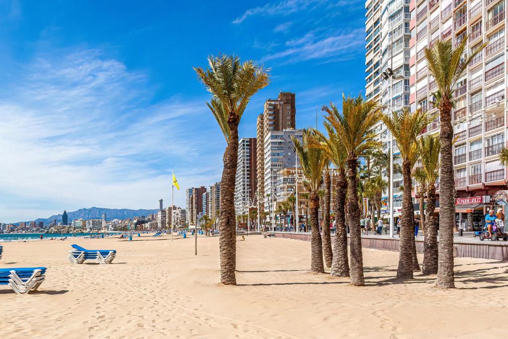 Playa de Levante in Benidorm