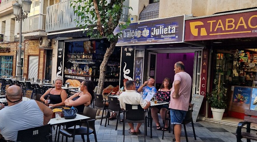 Benidorm cost of living food