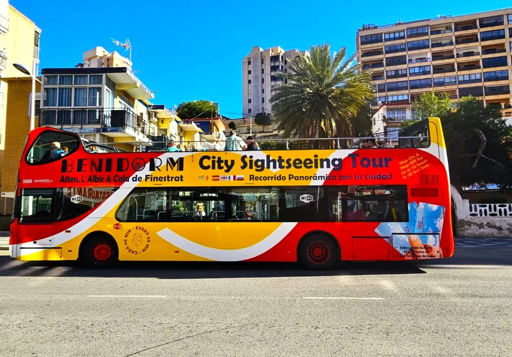 Getting Around Benidorm bus