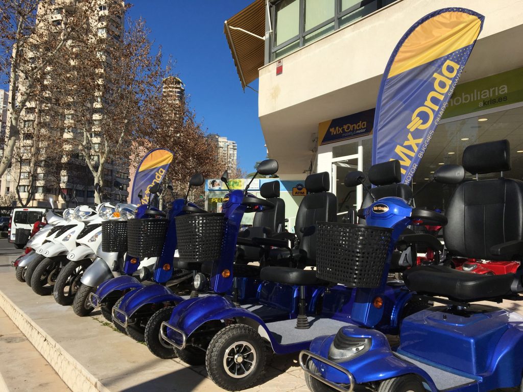 Getting Around Benidorm with scooters