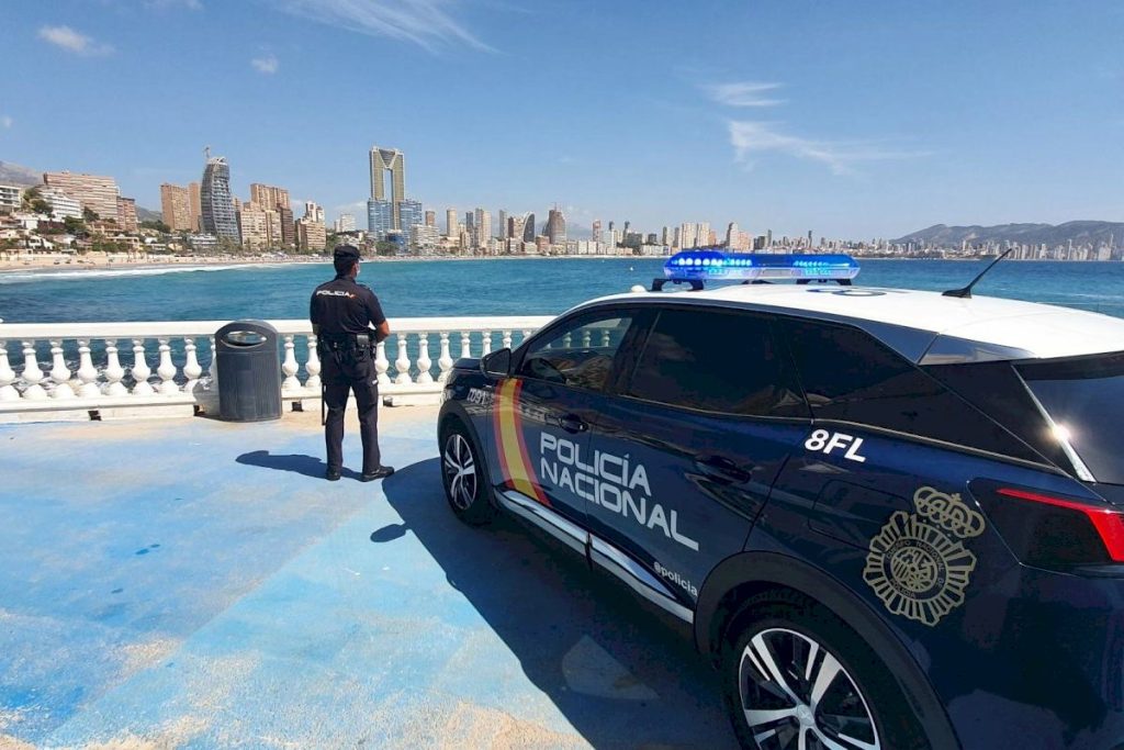 police in Benidorm