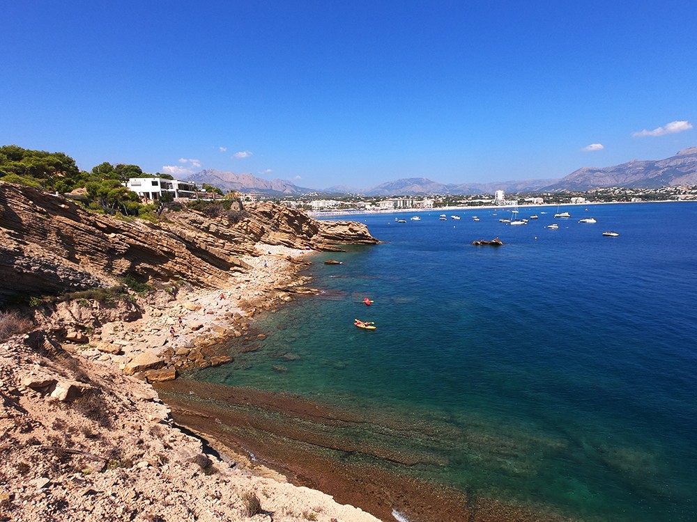quiet beaches near Benidorm