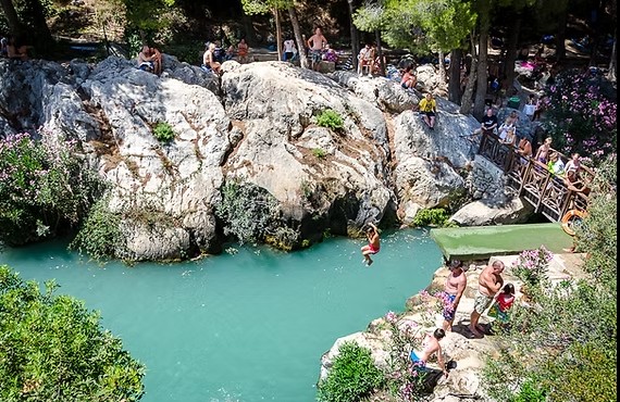Algar waterfalls