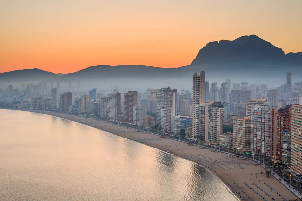 Benidorm in January