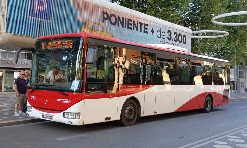 buses in Benidorm