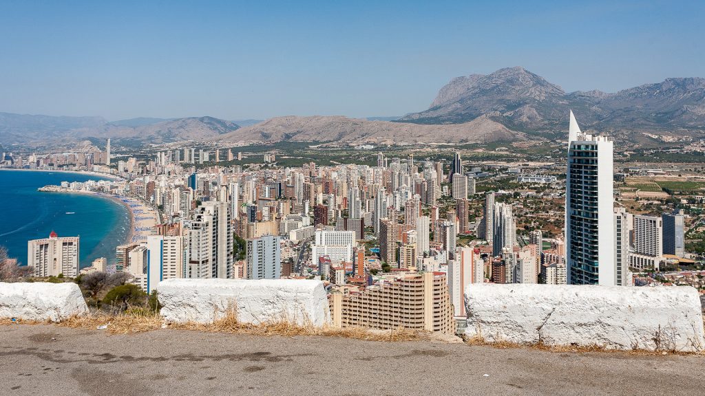 skyline Benidorm