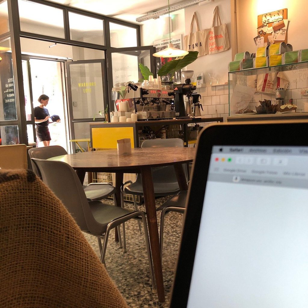 Benidorm productivity working in cafeterias