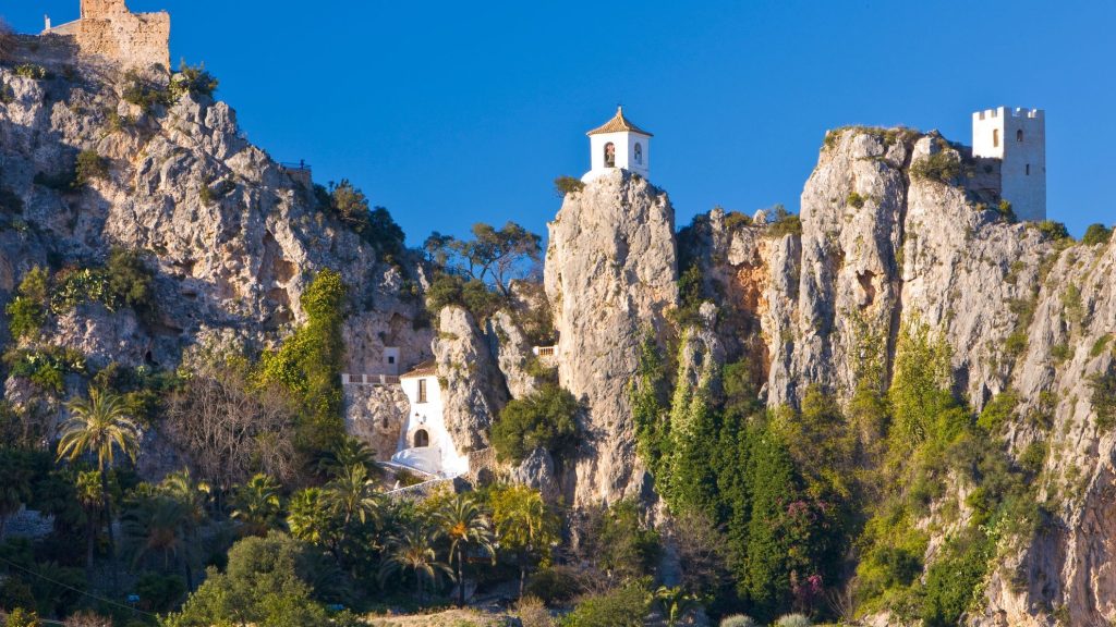Costa Blanca mountains