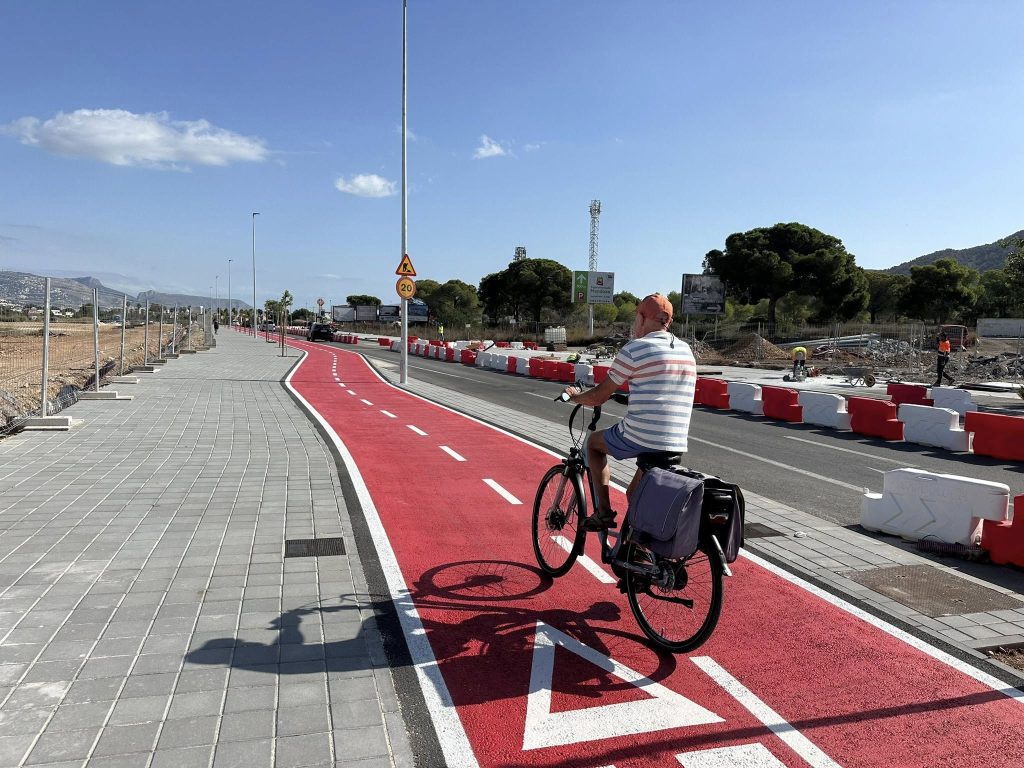 bike lanes in Benidorm