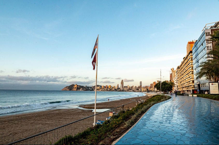 open water swimming Benidorm