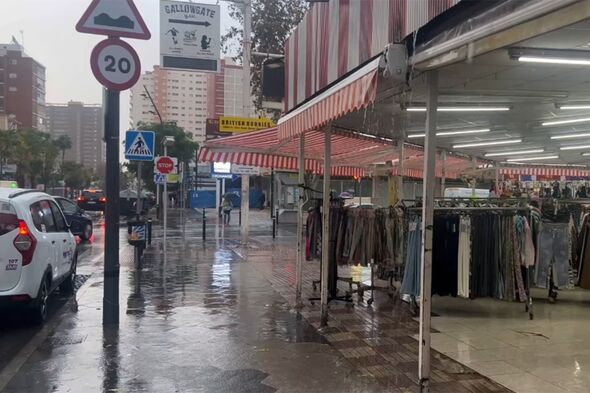 Benidorm floods