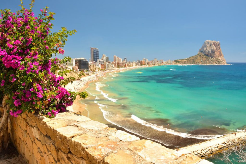 beaches in Calpe