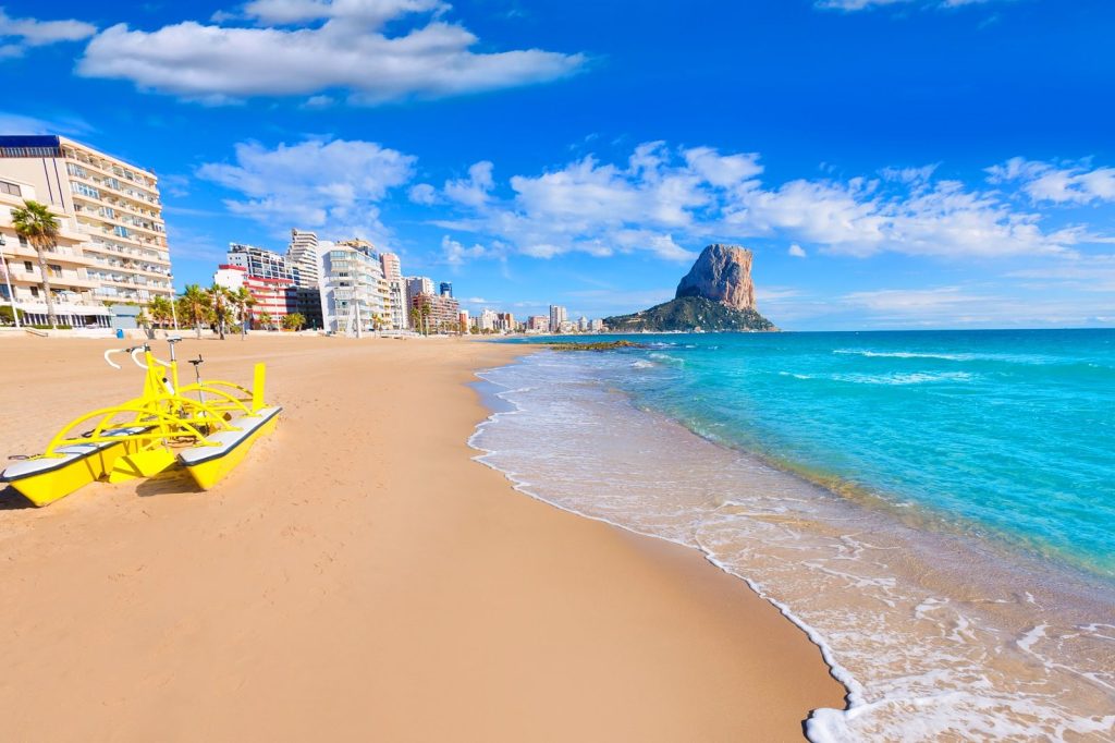 best beaches in Calpe