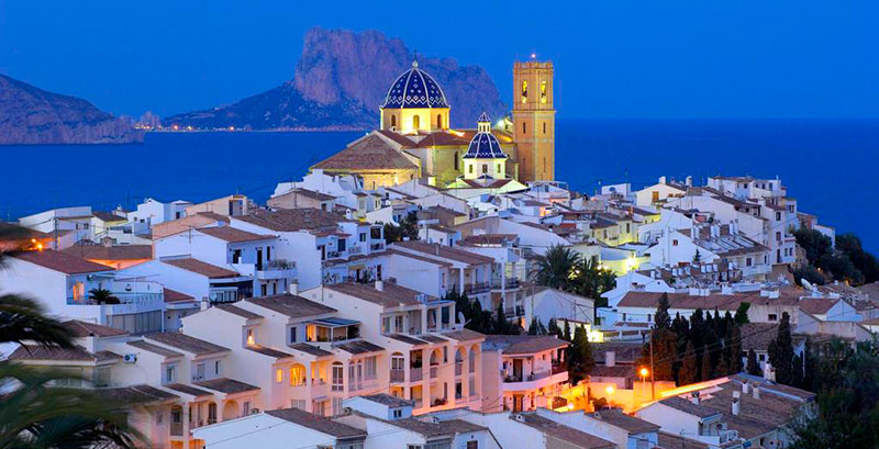 living in Altea Spain