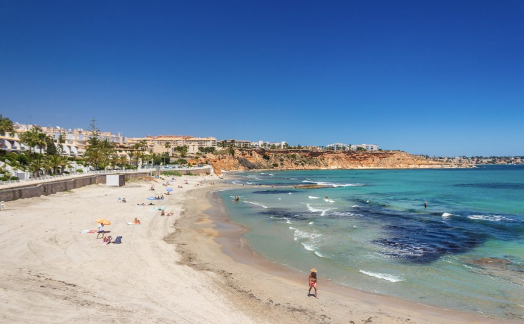 Beaches in Orihuela Costa