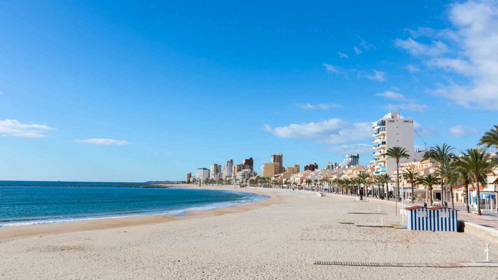 Best beach in El Campello