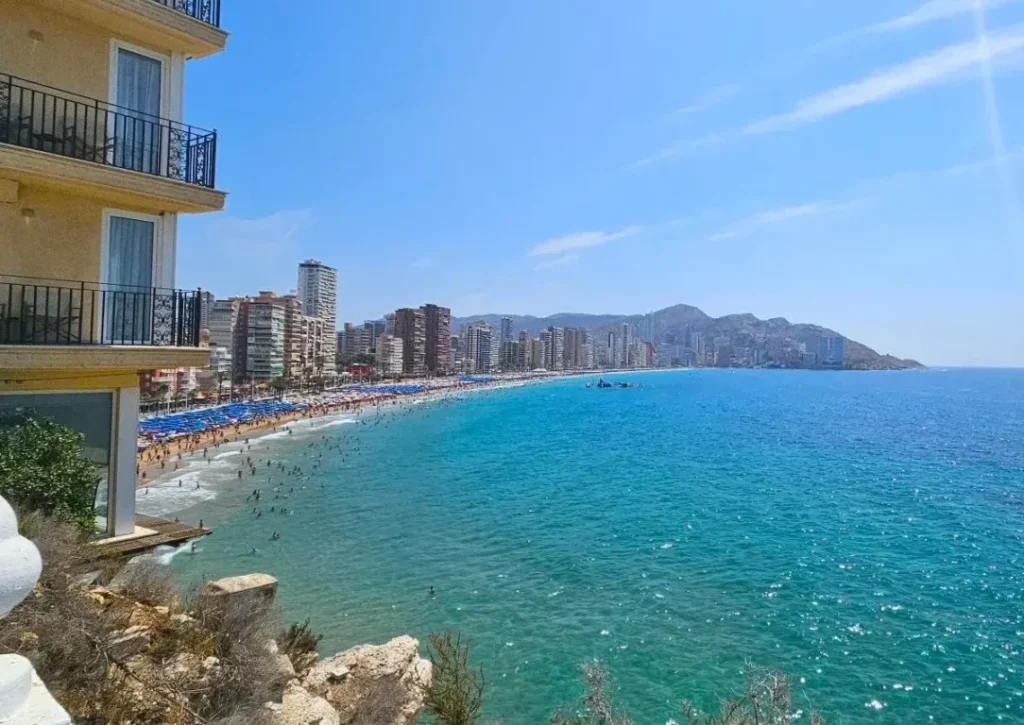 Heat in Benidorm