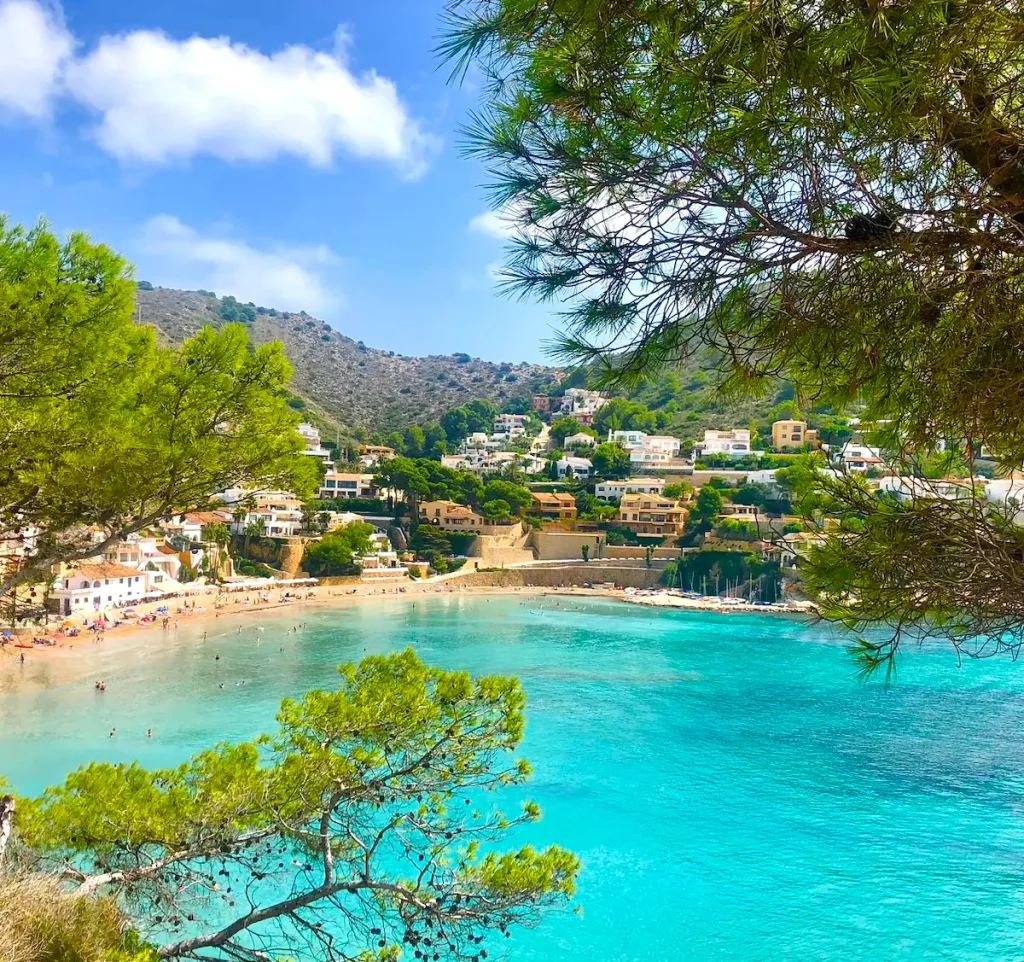 Moraira beach