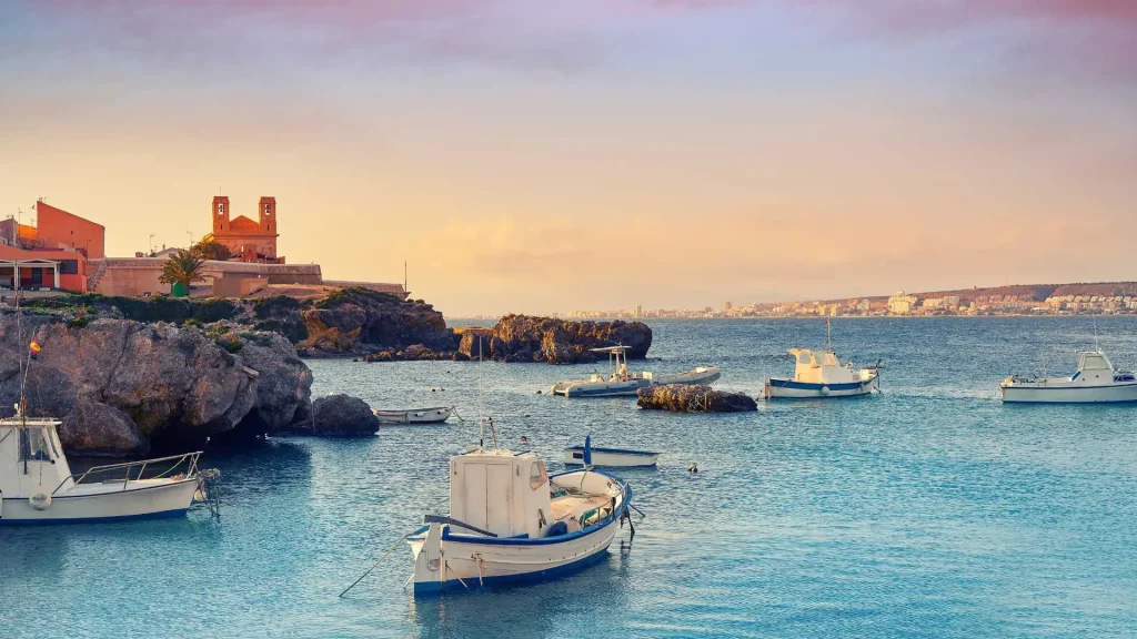 Tabarca Island from Benidorm