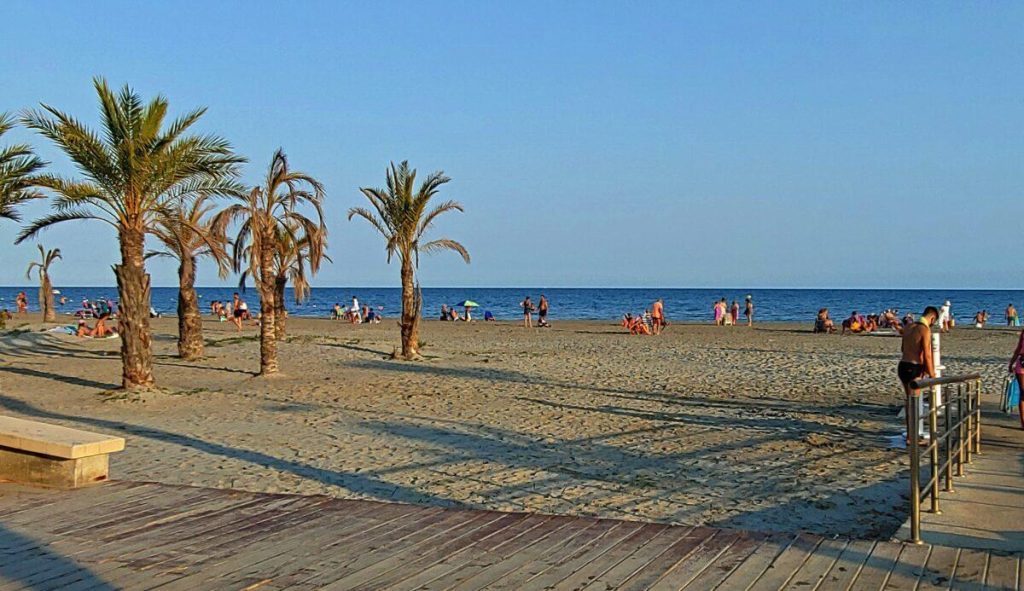 beaches in santa pola