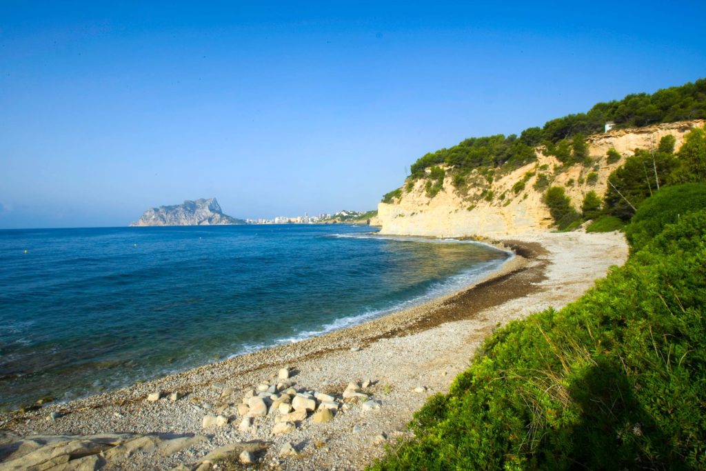 Cala Baladrar in Benissa