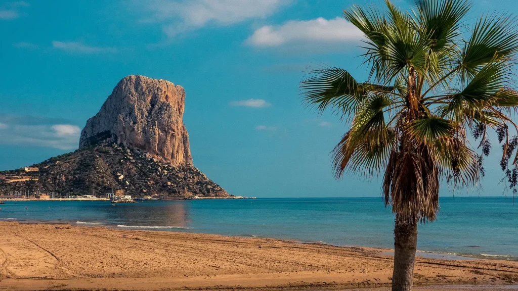 Peñón de Ifach from Benidorm