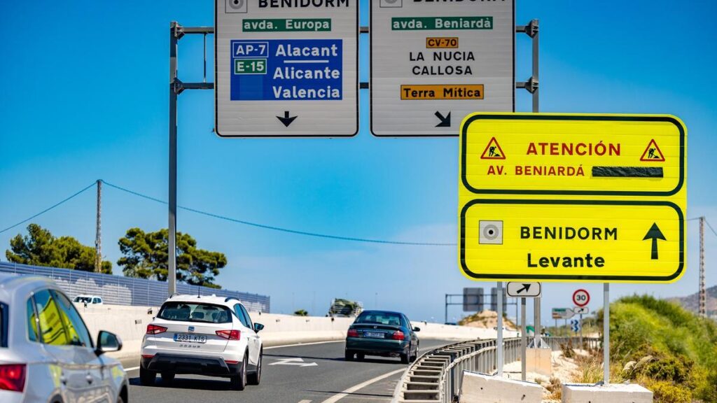 Benidorm traffic