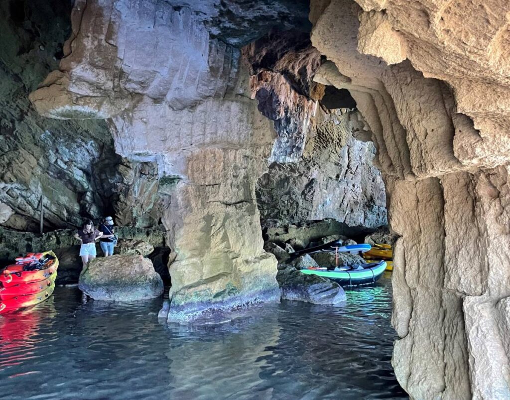 Cova Tallada kayak