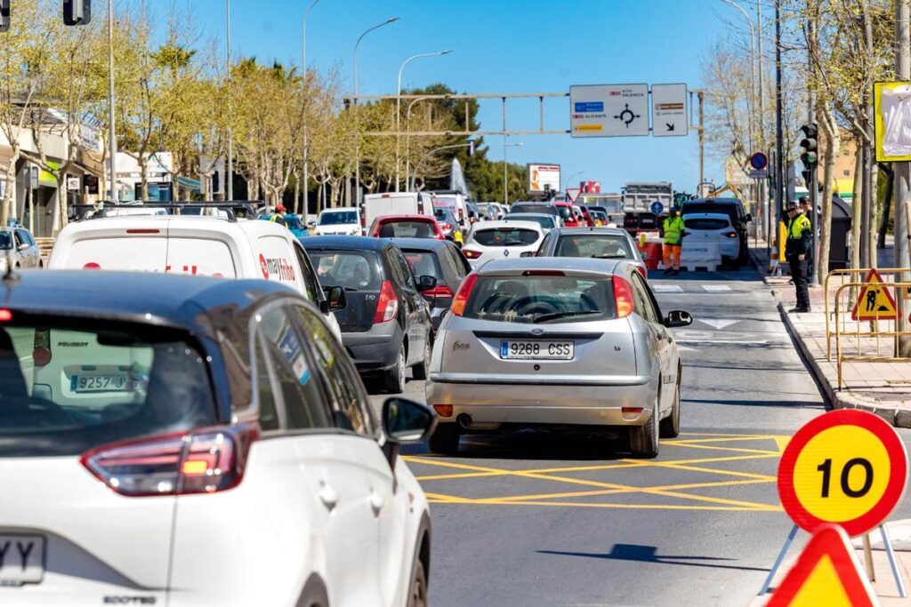 traffic congestion in Benidorm
